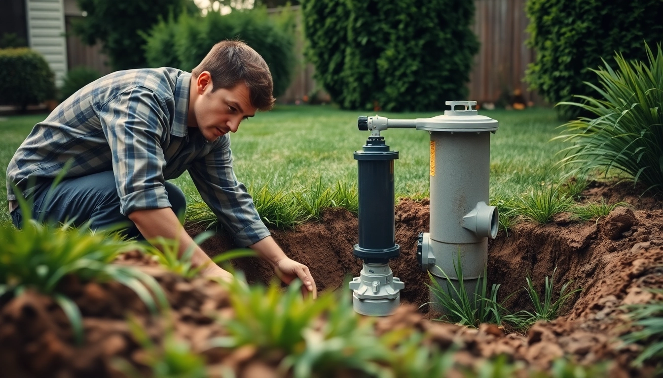 Replace a well pump in Lacey, WA by a professional technician in a residential yard.